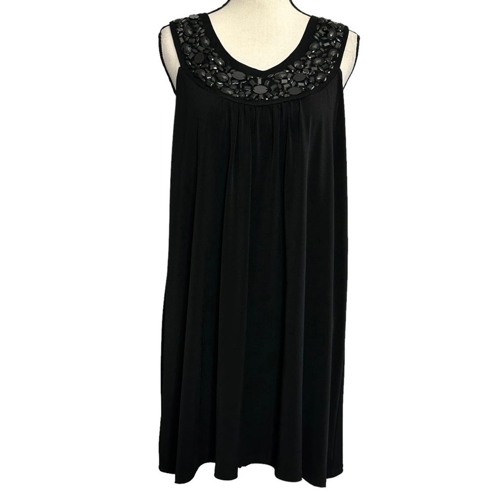 Newport Dress L Black Tent Mini